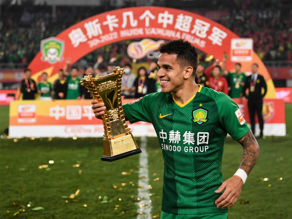 奥斯卡再夺中超冠军，第二次荣膺联赛桂冠